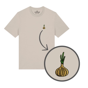 Haftowany T-shirt CEBULA