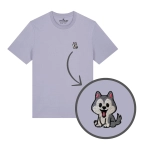 Haftowany T-shirt HUSKY BAJKA