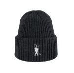 Haftowana dziecięca czapka beanie - BORDER COLLIE CZARNY