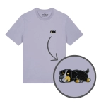 Haftowany T-shirt ŚPIĄCY BERNEŃSKI PIES PASTERSKI