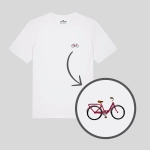 Haftowany T-shirt ROWER DAMSKI