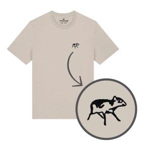 Haftowany T-shirt MYSZOJELEŃ LOGO