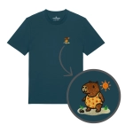 Haftowany T-shirt WAKACYJNA KAPIBARA
