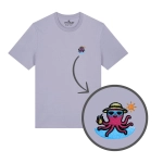 Haftowany T-shirt WAKACYJNA OŚMIORNICA