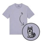 Haftowany T-shirt WILK