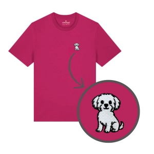 Haftowany T-shirt MALTAŃCZYK