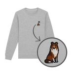 Haftowana bluza COLLIE (LESSIE) (bez kaptura)