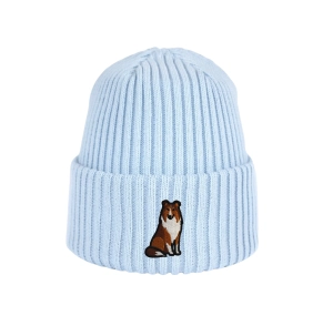 Haftowana dziecięca czapka beanie - COLLIE (LESSIE)
