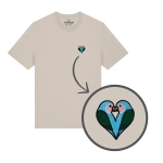 Haftowany T-shirt PAPUŻKI NIEROZŁĄCZKI
