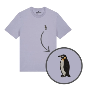 Haftowany T-shirt PINGWIN