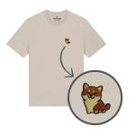Haftowany T-shirt SHIBA INU (PIESEŁ) BAJKA