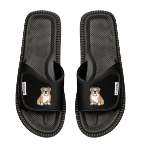 Klapki Kubota BULDOG ANGIELSKI + personalizacja [RZEPY]