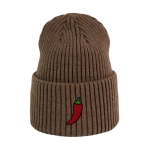 Haftowana czapka beanie - PAPRYCZKA CHILI