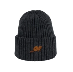 Haftowana dziecięca czapka beanie - BÓBR