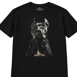 Koszulka z nadrukiem [HALFTONE] TWARDZIEL DOG KANARYJSKI