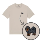 Haftowany T-shirt MASTIF TYBETAŃSKI