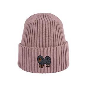 Haftowana dziecięca czapka beanie - MASTIF TYBETAŃSKI