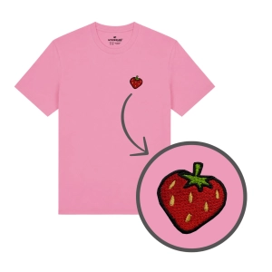 Haftowany T-shirt TRUSKAWKA