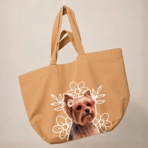 Torba shopper - KWIATKI YORK