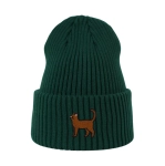 Haftowana czapka beanie - RUDY KOT
