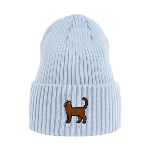 Haftowana czapka beanie - RUDY KOTEK 