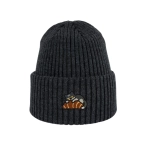 Haftowana dziecięca czapka beanie - KOTEK NA ROGALU