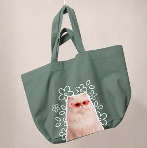 Torba shopper - KWIATKI KOT PERSKI