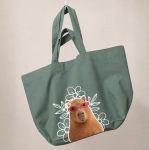 Torba shopper - KWIATKI KAPIBARA