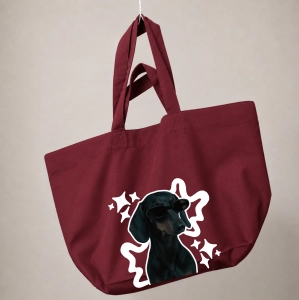 Torba shopper - INCOGNITO CZARNY JAMNIK