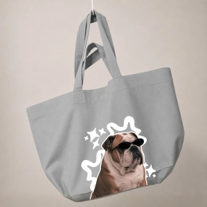 Torba shopper - INCOGNITO BULDOG ANGIELSKI