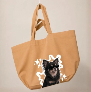 Torba shopper - INCOGNITO CHIHUAHUA DŁUGOWŁOSY