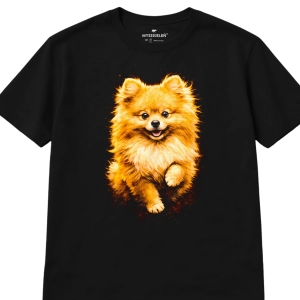 Koszulka z nadrukiem [HALFTONE] POMERANIAN
