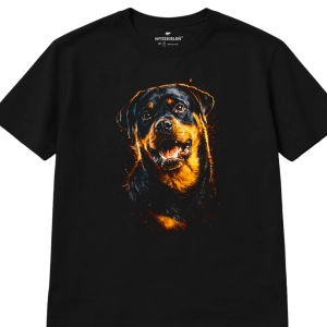 Koszulka z nadrukiem [HALFTONE] ROTTWEILER
