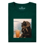 Koszulka z nadrukiem WYLUZOWANY COCKER SPANIEL