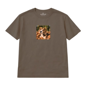 Koszulka z nadrukiem JESIENNY BEAGLE