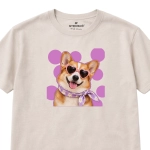 Koszulka z nadrukiem CORGI IKONA