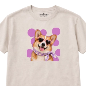 Koszulka z nadrukiem CORGI IKONA