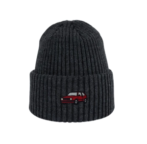 Haftowana dziecięca czapka beanie - VOLKSWAGEN GOLF II GTI