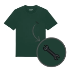 Haftowany T-shirt KLUCZ PŁASKI
