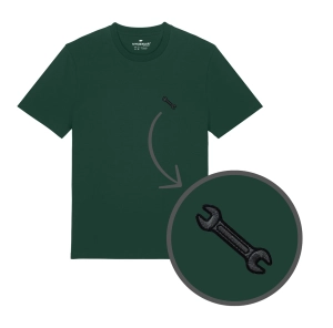 Haftowany T-shirt KLUCZ PŁASKI