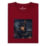 Koszulka z nadrukiem NOCNY DOBERMAN