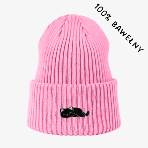 bawelniana-beanie-rozowy_spiacykotczarny.png.jpg
