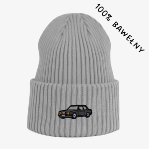 Haftowana bawełniana czapka beanie - BMW E30