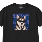 Koszulka z nadrukiem HUSKY IKONA