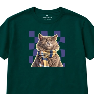 Koszulka z nadrukiem KOT ROSYJSKI DŁUGOWŁOSY IKONA