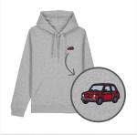 Haftowana bluza z kapturem MALUCH FIAT 126 P