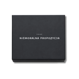 Pudełko prezentowe (to nie jest) NIEMORALNA PROPOZYCJA