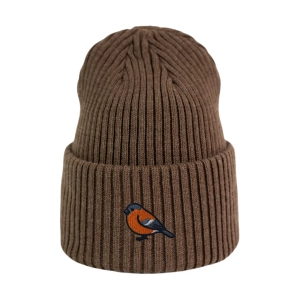 Haftowana czapka beanie - ZIĘBA