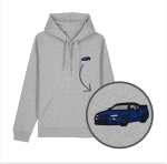 Haftowana bluza z kapturem NISSAN SKYLINE R-34 VTEC