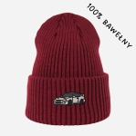 Haftowana bawełniana czapka beanie - SUBARU IMPREZA
